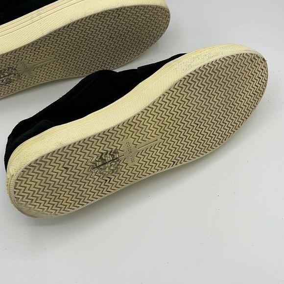 Dolce Vita Trissa black velour sneakers - Picture 6 of 7